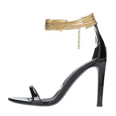 Giuseppe Zanotti Sandals Black In Nero Neri E Grigi