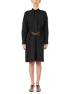 GIVENCHY GIVENCHY CHEMISIER WITH CHAIN BELT