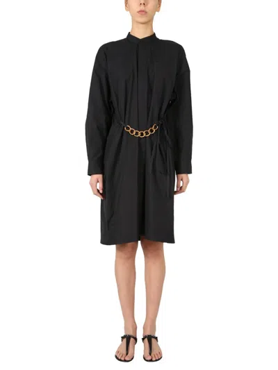 GIVENCHY CHIC CHEMISIER WITH CHAIN BELT