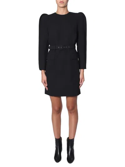 Givenchy Women Dress With Belt In Black