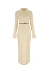 Givenchy Ivory Jersey Voyou Dress In White