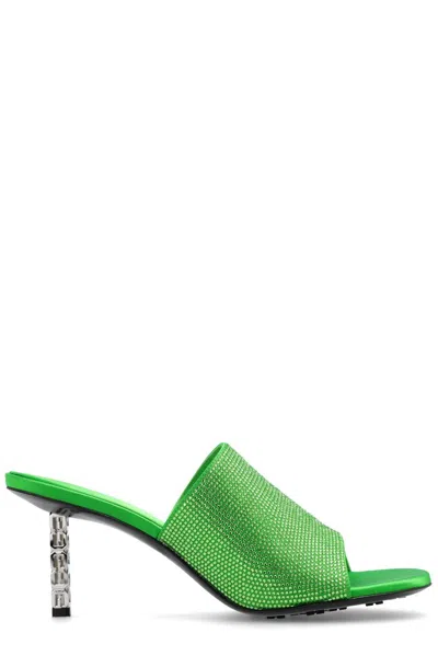 GIVENCHY G CUBE EMBELLISHED MULES