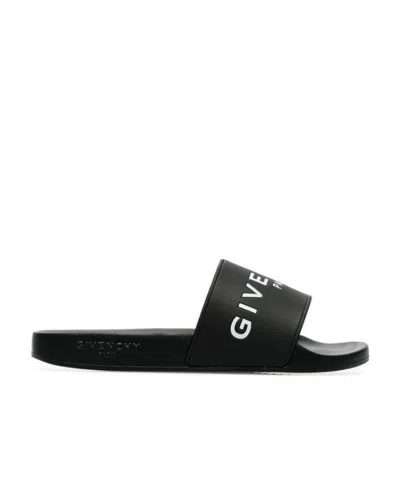 GIVENCHY GIVENCHY PARIS FLAT SANDALS