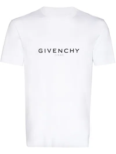 Givenchy Logo-print Short-sleeve T-shirt In White