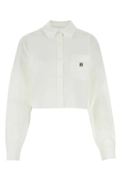 GIVENCHY WHITE POPLIN SHIRT