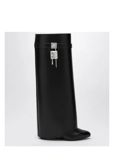 GIVENCHY WOMEN'S LEATHER SHARK LOCK BOOT