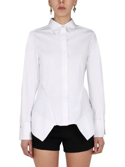 Givenchy Women Shirt With Insert In White