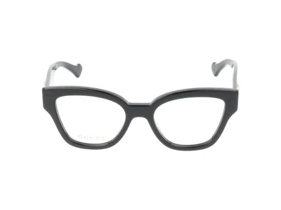 Gucci Eyeglasses In Black Black Transparent