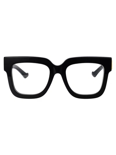 Gucci Gg1549o Glasses In 001 Black Black Transparent