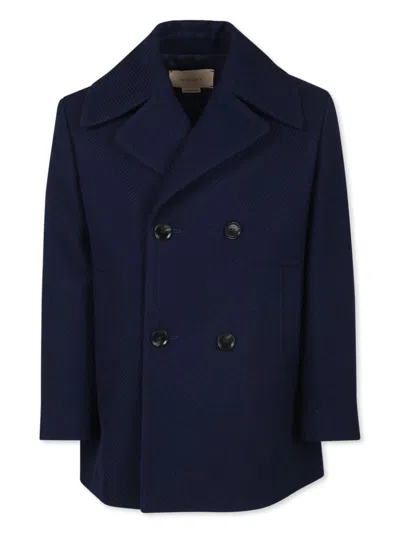 Gucci Kids' J Db Caban In Blue