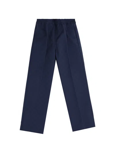 Gucci Kids' Pant In Prussian Blue