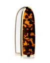 Guerlain Lecaille Rouge G Les Studs Metal Lipstick Case In L'écaille