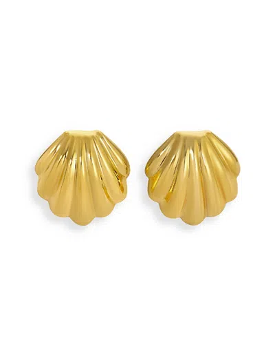 Heaven Mayhem Crown Drop Earrings In 18k Gold Plated