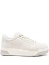 Hogan Chamallow Leather Sneakers In Neutral