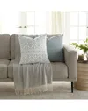 HOME COLLECTION HOME COLLECTION PACK OF 2 ANTIQUE FLORAL THROW PILLOWS