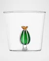 Ichendorf Desert Plants Cactus Glass Tumbler, 11.8 Oz.