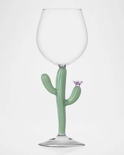 ICHENDORF DESERT PLANTS CACTUS WINE GLASS