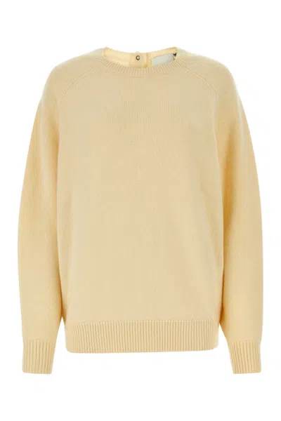 Isabel Marant Yellow Wool Blend Lison Oversize Sweater