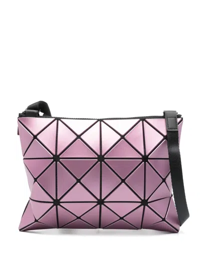 Issey Miyake Lucent W Color Cross Body Bag In Pink