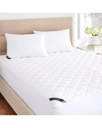 J Queen New York J. Queen New York 233 Thread Count Regal Waterproof Mattress Pad In White