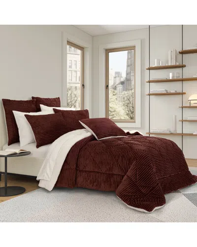 J Queen New York J. Queen New York Everett Comforter Set In Brown