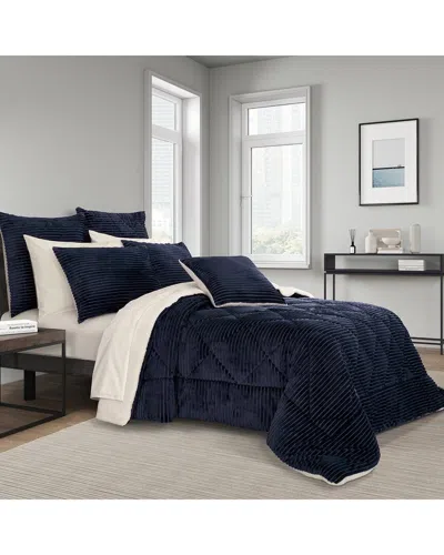 J Queen New York J. Queen New York Everett Comforter Set In Blue