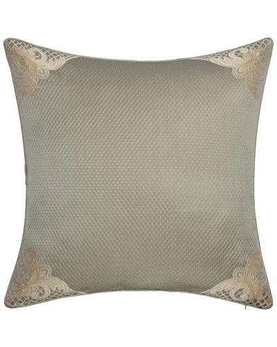 J Queen New York J. Queen New York Piazza Euro Sham In Gray