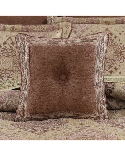 J Queen New York J. Queen New York Weston Square Decorative Throw Pillow In Brown