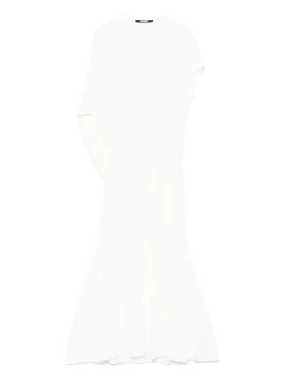 Jacquemus La Robe Salerno Midi Dress In Multicolor