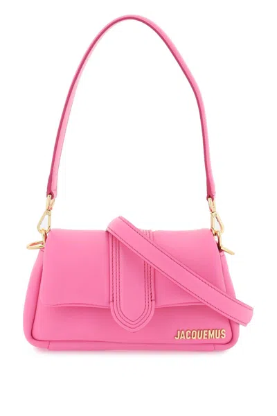 Jacquemus Women's Le Bambinou Padded Shoulder Bag In Pink & Purple