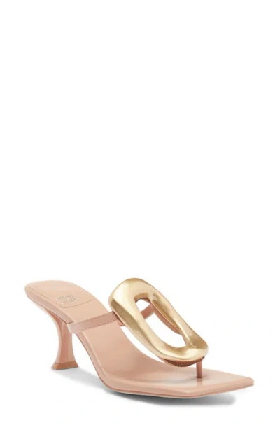 Jeffrey Campbell Linq Up Sandal In Natural Gold