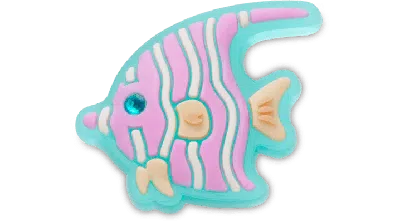 Jibbitz Gem Tropical Fishie In Multi