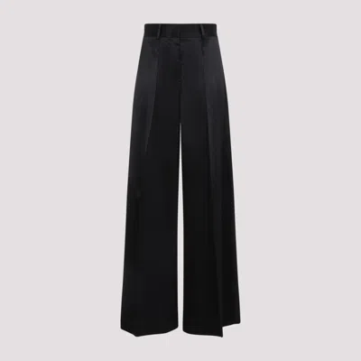 Jil Sander Black Viscose Pants