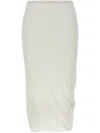 JIL SANDER COTTON MIDI SKIRT