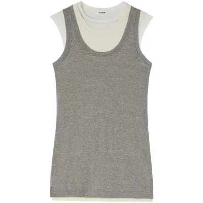 JIL SANDER COTTON TOPS