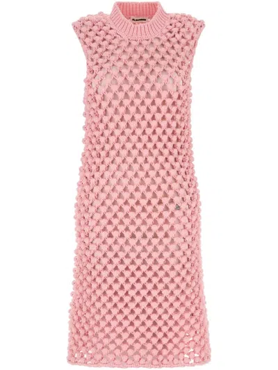 JIL SANDER CROCHET DRESS