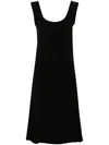 Jil Sander Sleeveless Dress In Black