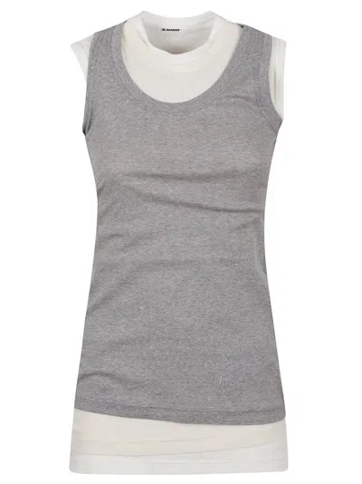 JIL SANDER KNIT TANK TOP