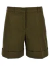JIL SANDER JIL SANDER LINEN BERMUDA SHORTS