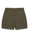 JIL SANDER LINEN SHORTS