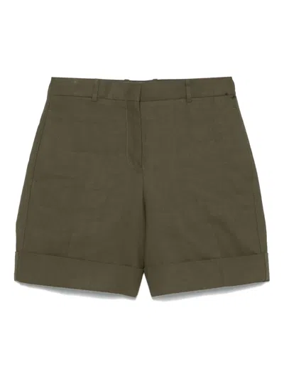 JIL SANDER LINEN SHORTS