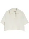 Jil Sander Cropped Polo Shirt