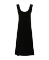 Jil Sander Sleeveless Dress In Black