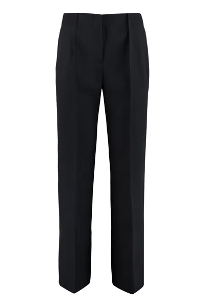 Jil Sander Wool Cropped Trousers