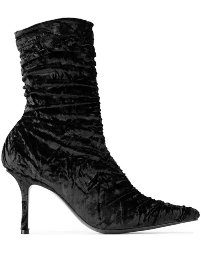 Jimmy Choo Lotta Ankle Boot 85 In Black