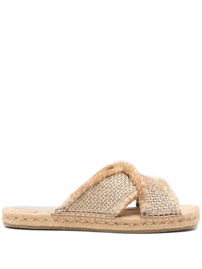 Jimmy Choo Aciel Sandals In Gold