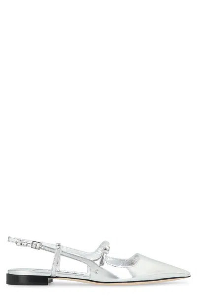 JIMMY CHOO JIMMY CHOO DIDI LEATHER SLINGBACK PUMPS