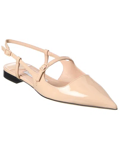 JIMMY CHOO JIMMY CHOO DIDI PATENT SLINGBACK FLAT