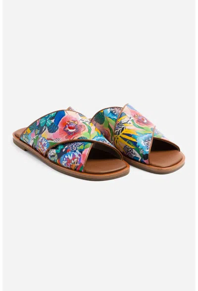 Johnny Was Women's Layla X Band Sandal In Multi