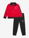 Jordan Logo-tape Tracksuit In Red